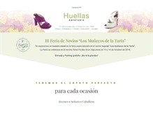 Tablet Screenshot of huellaszapateria.com